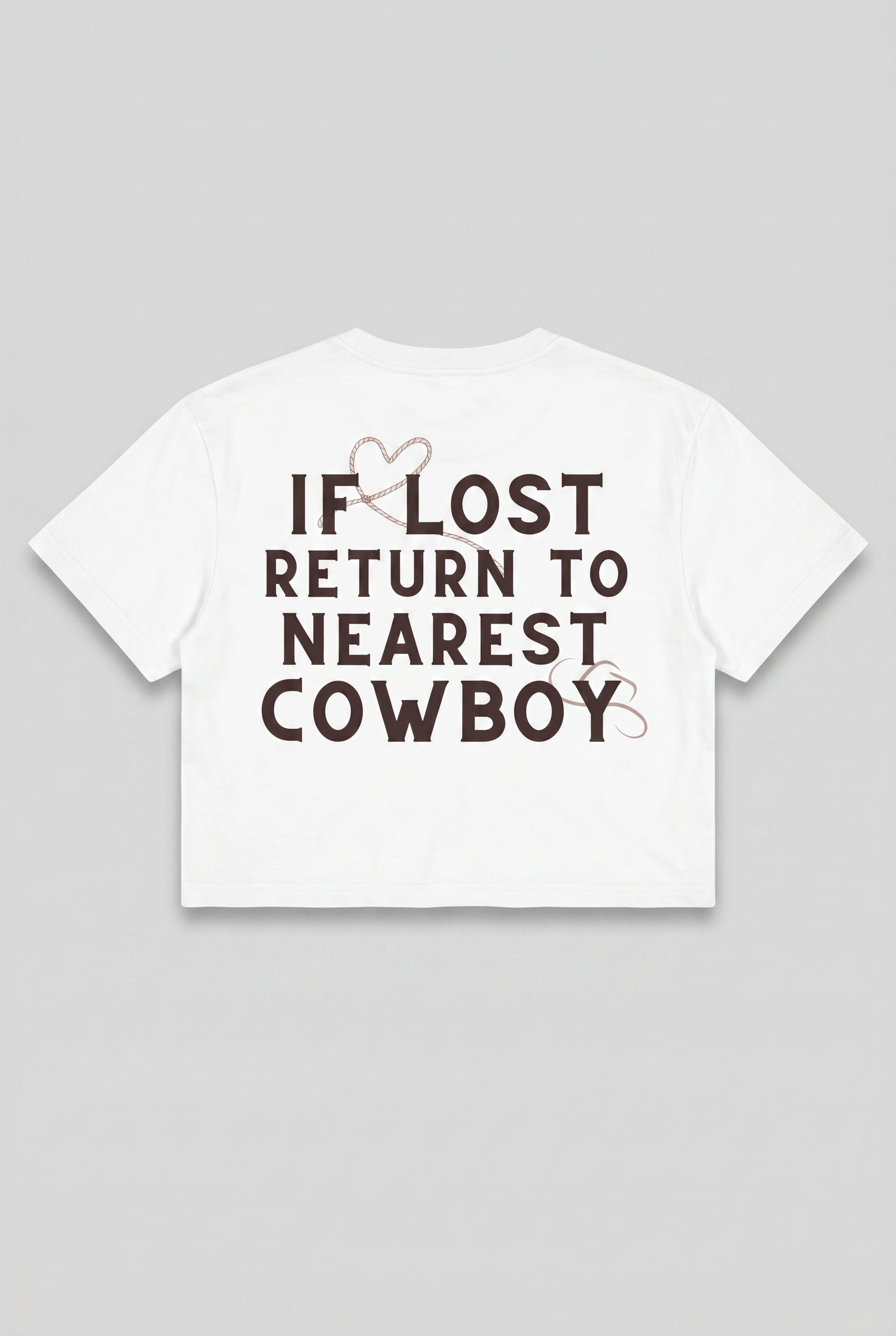 Cowboy, If Lost Tee