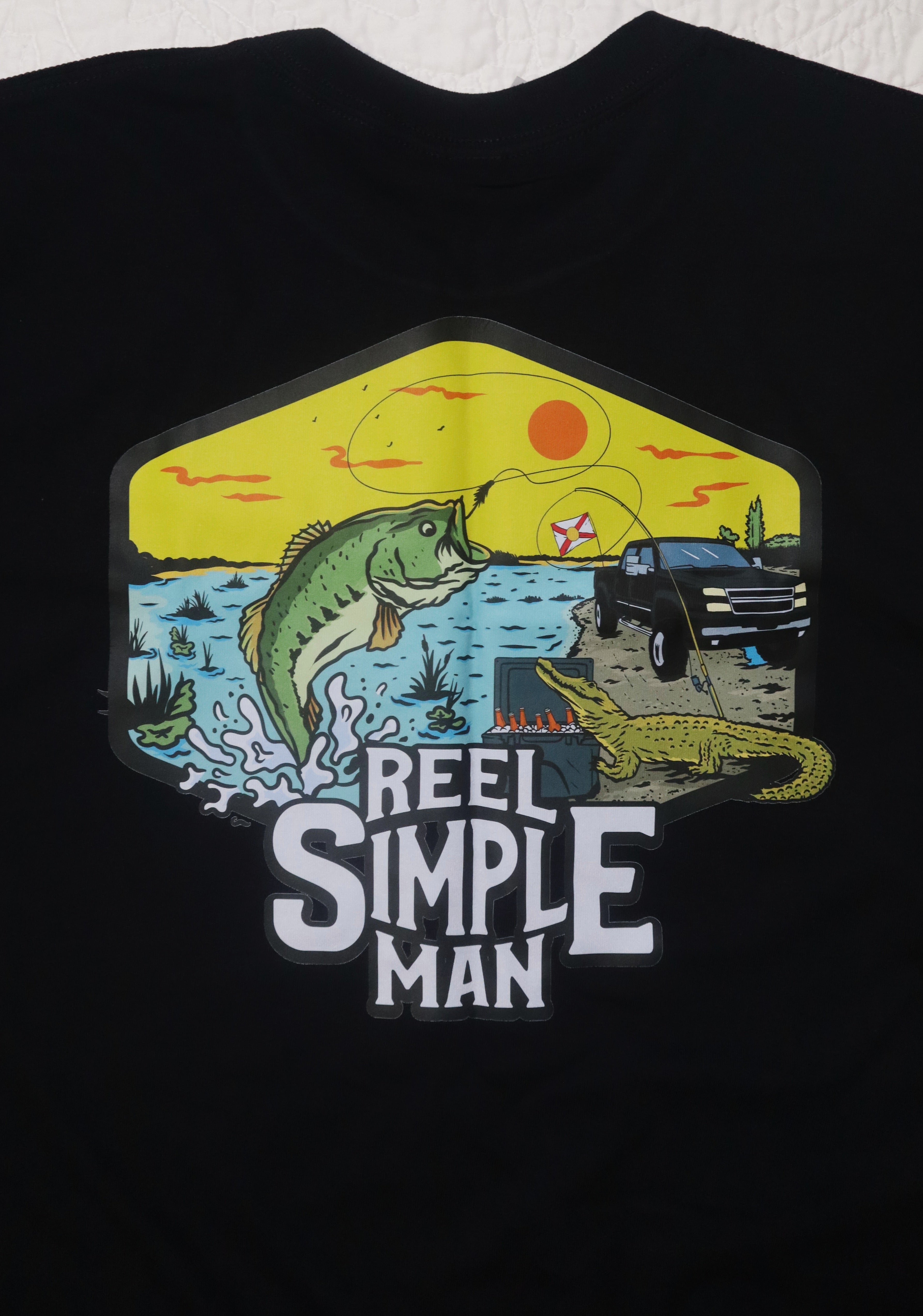 Reel Simple Man Tee