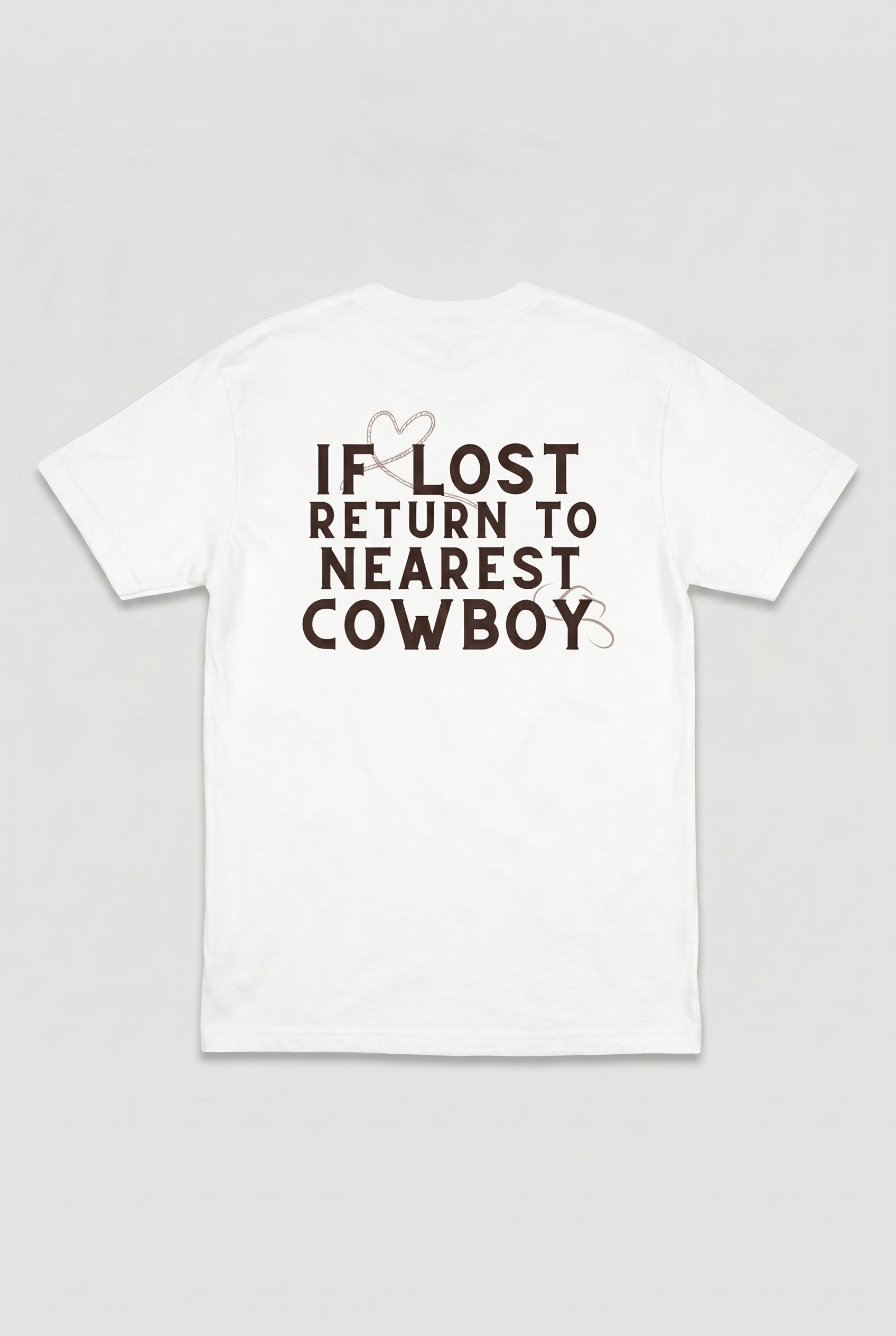Cowboy, If Lost Tee