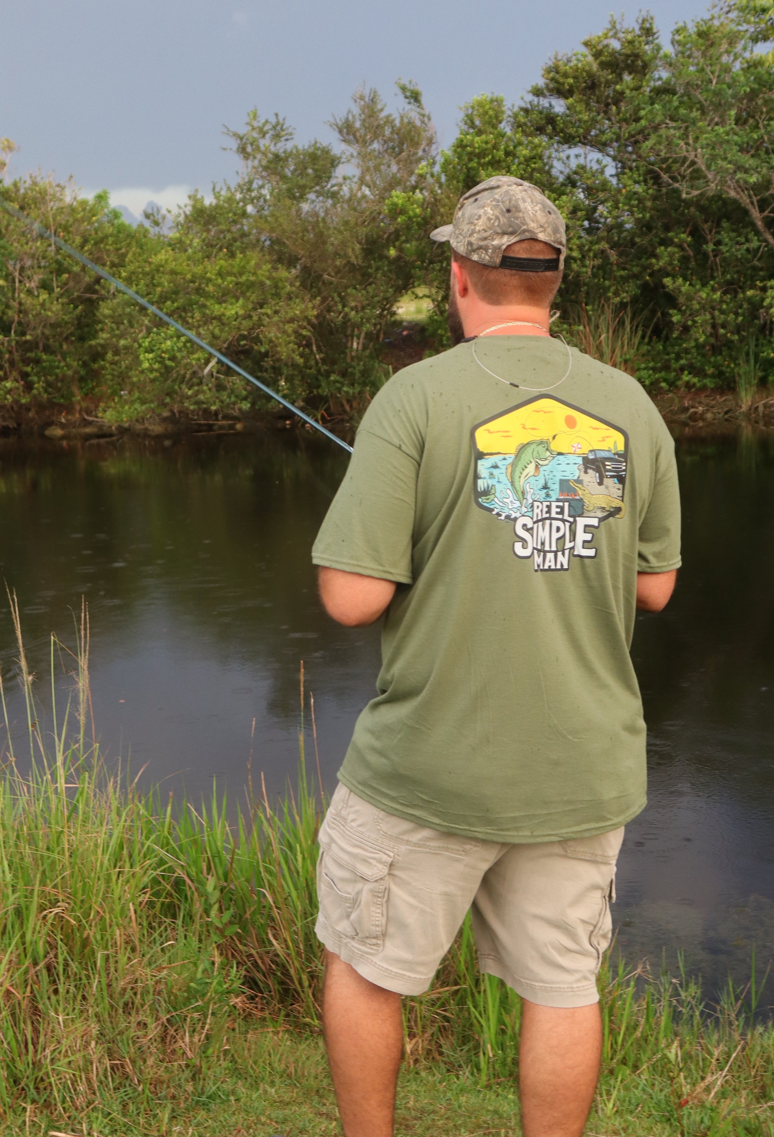 Reel Simple Man Tee